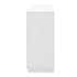 Oikiture Buffet Storage Cabinet – White, 4 Drawers, 2‑Tier Cupboard, 79cm