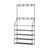 Artiss Shoe Rack Hall Tree 16 Pairs Black