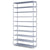 Shoe Rack Cabinet Stackable 10-Tier Grey