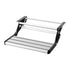 Manual Pull Out Caravan Step Folding RV Entry Stair 200KG Capacity Non-Slip Aluminium