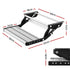 Manual Pull Out Caravan Step Folding RV Entry Stair 200KG Capacity Non-Slip Aluminium
