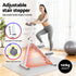 Step Machine Stair Climber for Home Gym Exercise Foldable LED Display Adjustable Handlebar