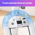 Step Machine Stair Climber for Home Gym Exercise Foldable LED Display Adjustable Handlebar