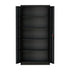 Lockable Filing Cabinet 185cm Steel Office Storage Black
