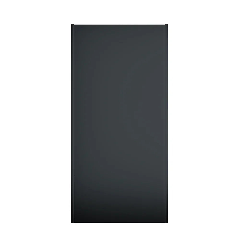Lockable Filing Cabinet 185cm Steel Office Storage Black