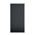 Lockable Filing Cabinet 185cm Steel Office Storage Black
