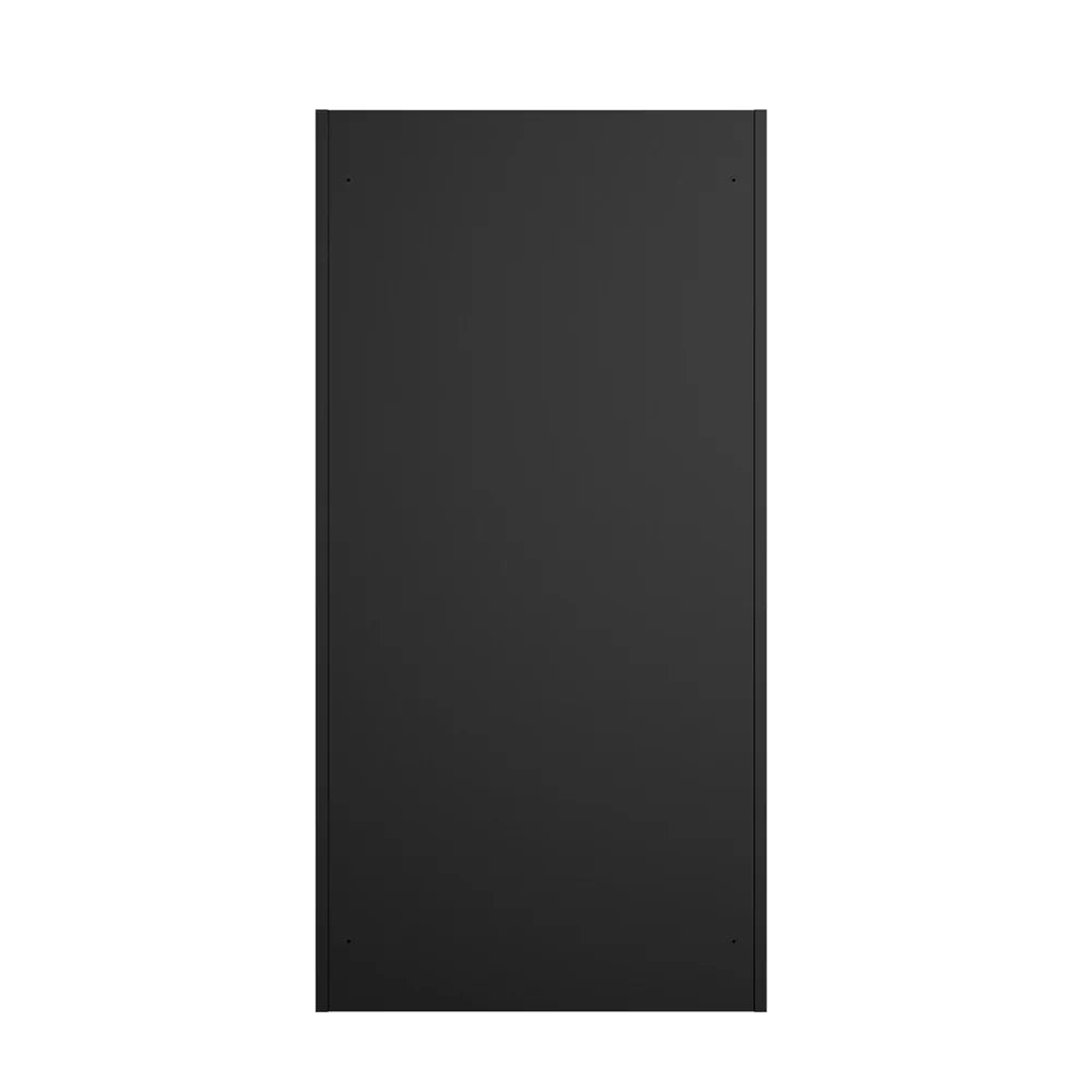9 Doors Locker Cabinet Steel Cupboard Office School Gym Black