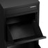 Steel Parcel Letterbox Drop Box Lockable Storage Black