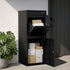Steel Parcel Letterbox Drop Box Lockable Storage Black