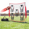 1.8m Football Training Net 5 Target Portable Soccer Goal Nets Rebounder