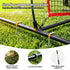 1.8m Football Training Net 5 Target Portable Soccer Goal Nets Rebounder