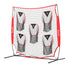 1.8m Football Training Net 5 Target Portable Soccer Goal Nets Rebounder