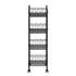 Artiss 4-Tier Shelving Unit Adjustable Garage Storage Kitchen Rack With Wheels