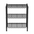 3-Tier Shelving Unit Adjustable Garage Storage Shelves Kitchen Rack Steel