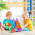 Playpals Kids Magnetic Tiles Blocks Building Educational Toys 100PCS