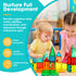 Playpals Kids Magnetic Tiles Blocks Building Educational Toys 100PCS