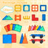 Playpals Kids Magnetic Tiles Blocks Building Educational Toys 120PCS