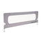 Baby Bed Rail Guard 150x85cm Adjustable Foldable Safety Barrier Grey