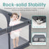 Playpals Kids Playpen Baby Safety Gate 2 Door 150x180cm
