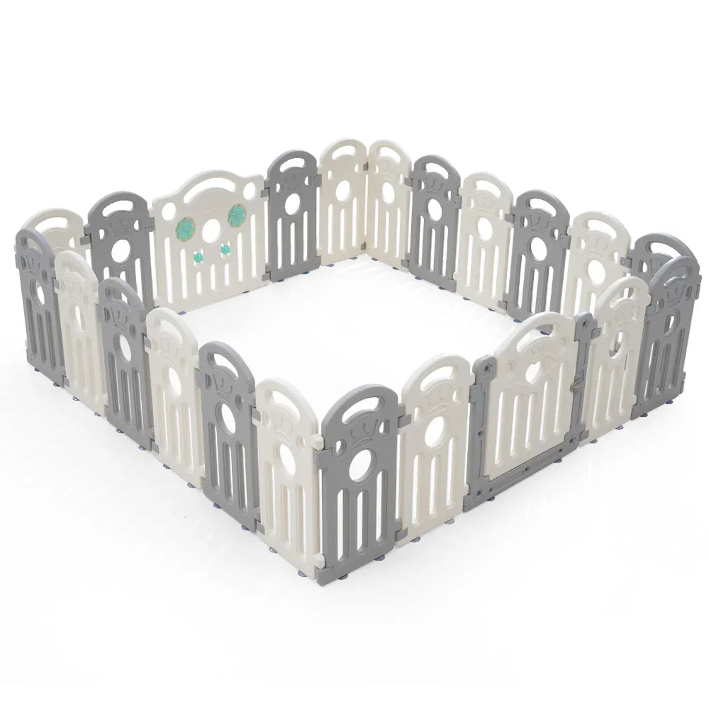 Kids Playpen Ba Safety Gate Toddler Fence 22 Panels