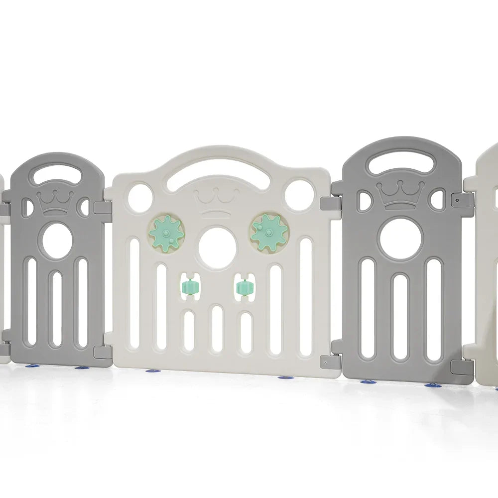 Kids Playpen Ba Safety Gate Toddler Fence 22 Panels