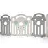 Kids Playpen Ba Safety Gate Toddler Fence 22 Panels