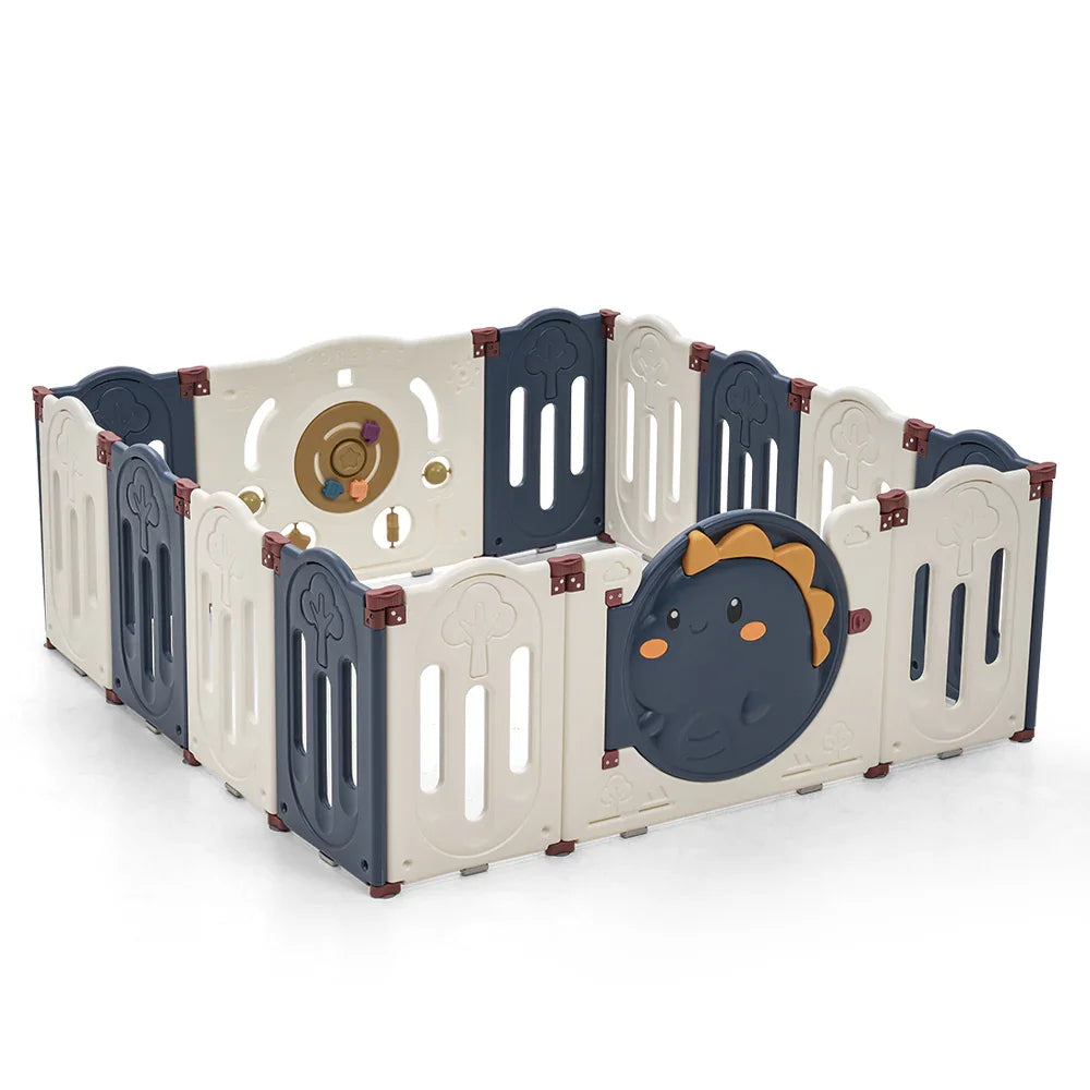 Kids Playpen Ba Safety Gate Toddler Fence 14 Panels