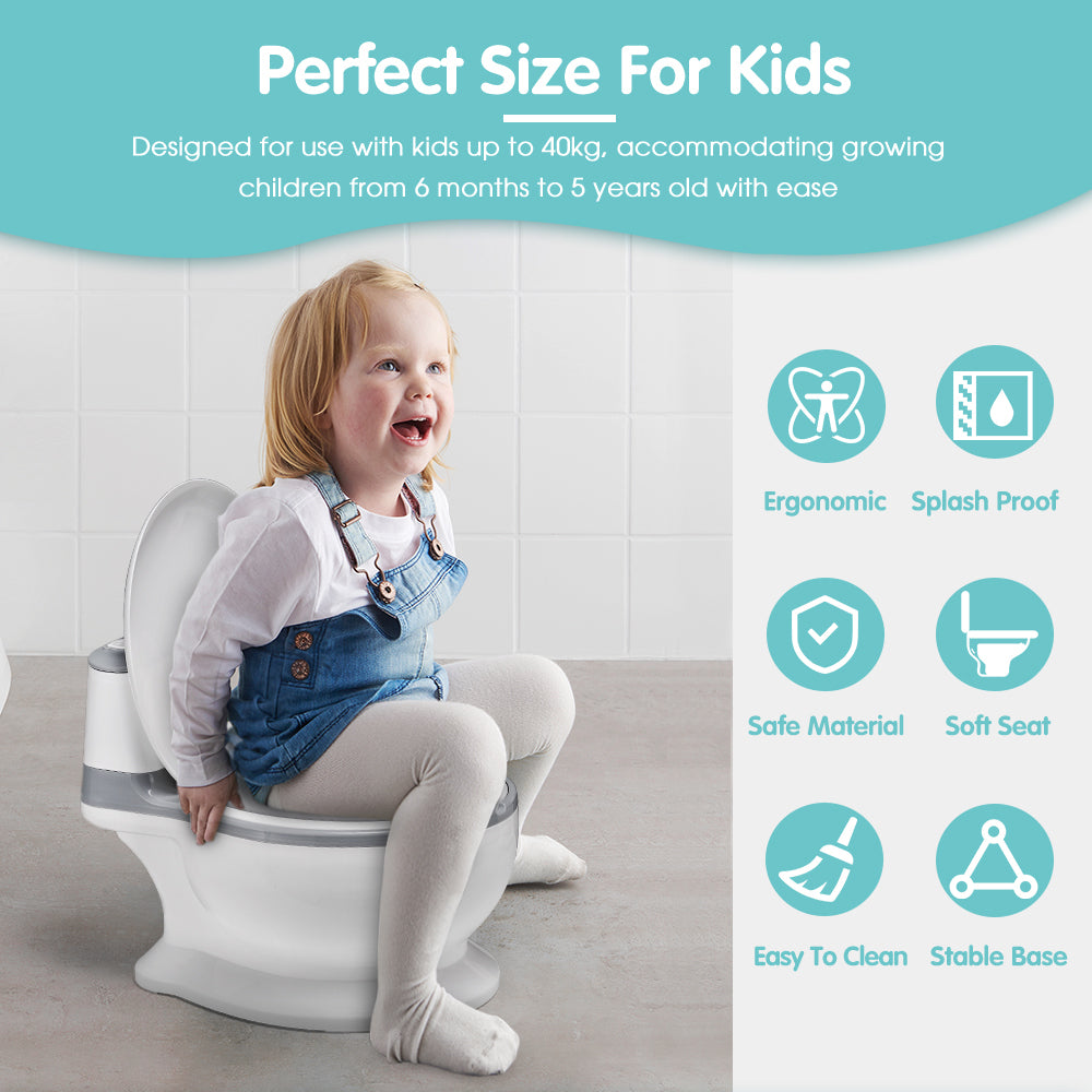 Kids Potty Trainer Seat Child Toilet Training Non-Slip