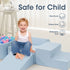 Kids Climb Crawl Foam Play Set 5PC Blue