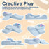 Kids Climb Crawl Foam Play Set 5PC Blue