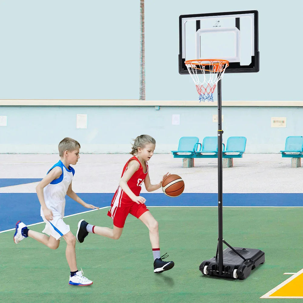 Kids Basketball Hoop Portable 1.5M-2.1M Height Adjustable