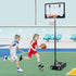 Kids Basketball Hoop Portable 1.5M-2.1M Height Adjustable