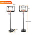 Kids Basketball Hoop Portable 1.5M-2.1M Height Adjustable