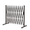 Expandable Garden Fence Gate 332cm Freestanding Barrier Indoor Outdoor Brown