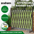 ZUNI Garden Fence Gate Expandable Barrier Indoor Outdoor Brown