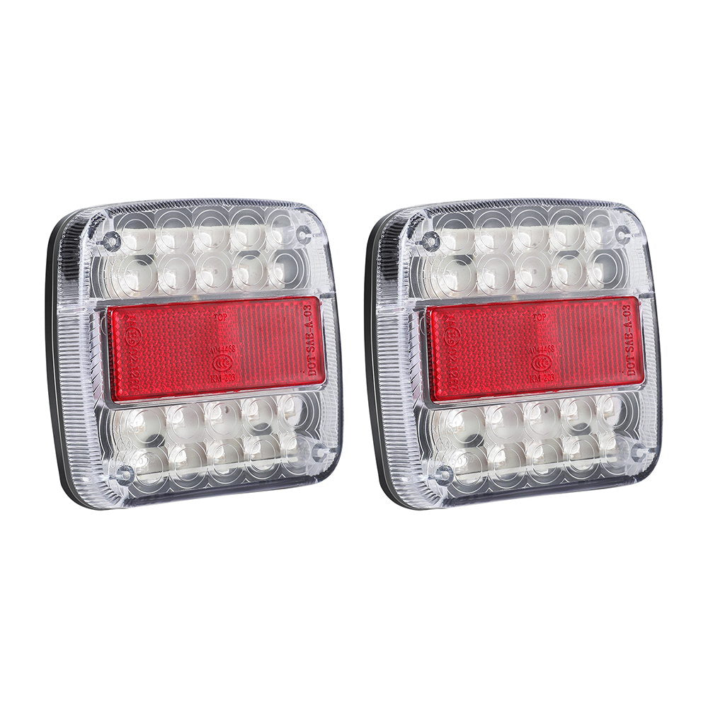 Pair 26 LED Tail Lights Stop Reverse Indicator 12V Ute Trailer Truck