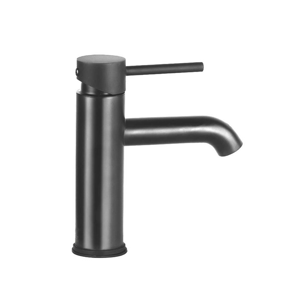 Basin Mixer Tap – Matte Black, WELS 5‑Star 6L/min, 35mm Cartridge