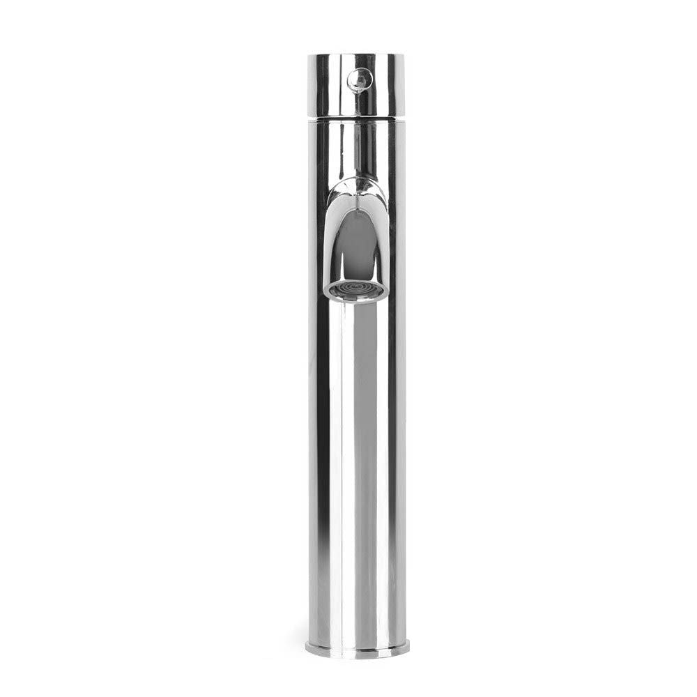 Bathroom Basin Mixer Tap Tall Round Faucet Chrome WELS Rated
