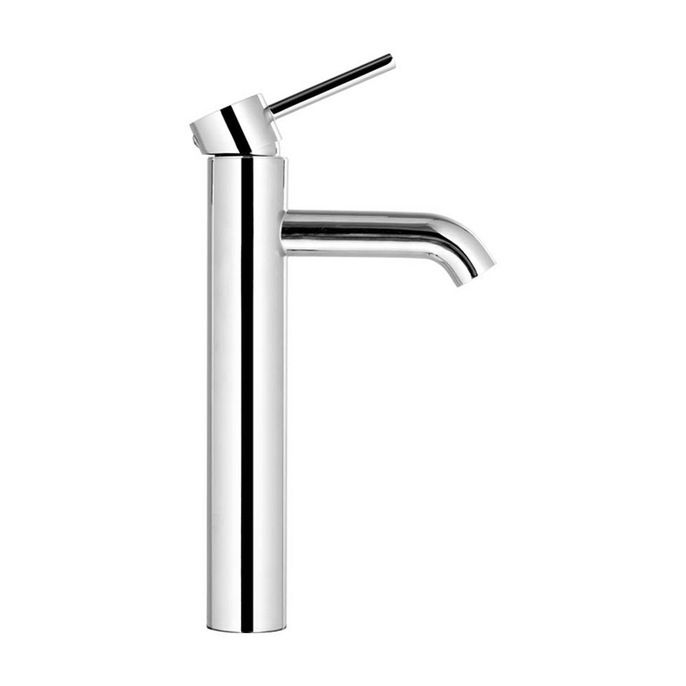 Bathroom Basin Mixer Tap Tall Round Faucet Chrome WELS Rated