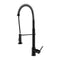 Pull Out Kitchen Mixer Tap Black 360° Swivel Gooseneck Faucet