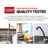 Kitchen Mixer Tap – Matte Black, 360° Swivel, WELS 4‑Star 7L/min, Brass