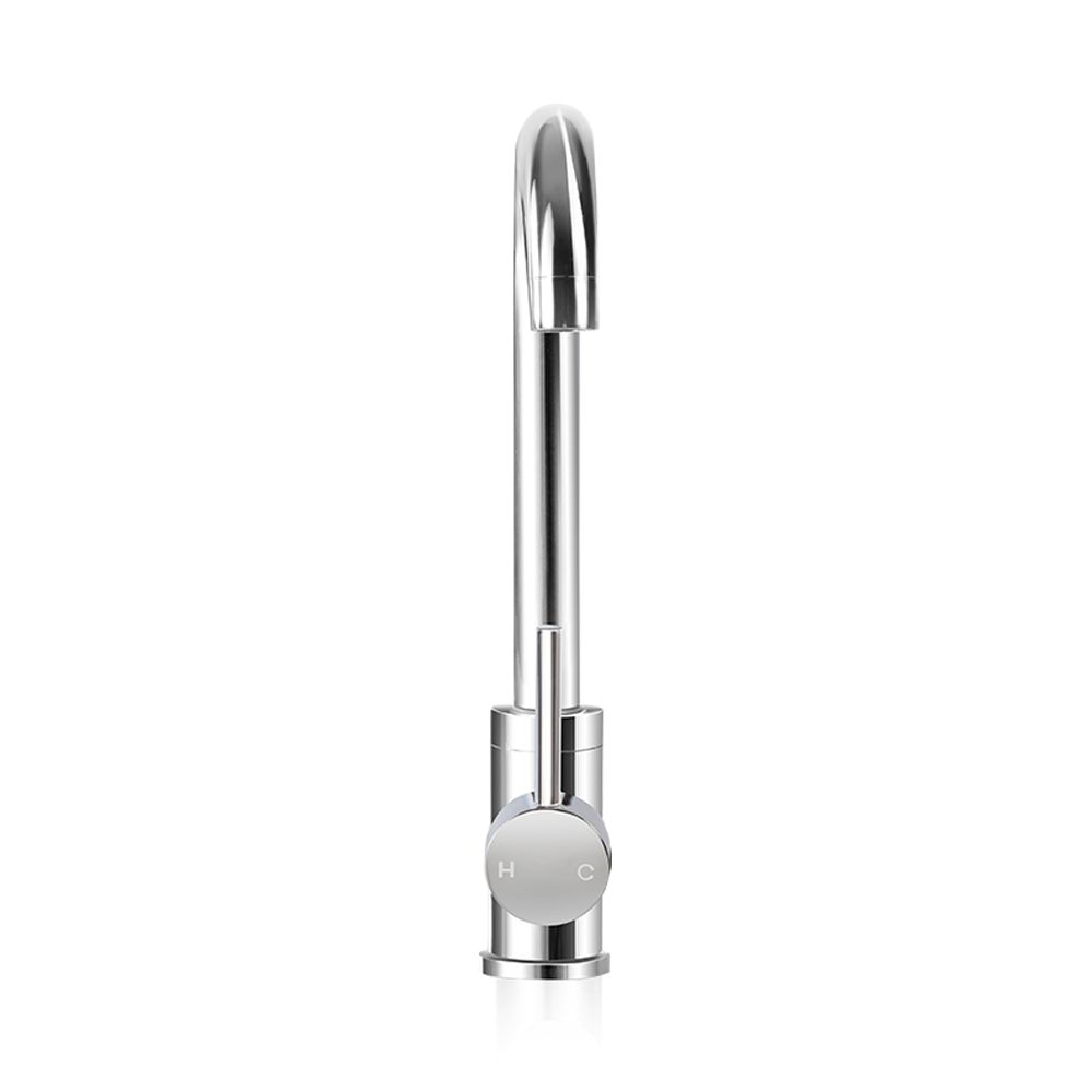 Kitchen Mixer Tap 304 Stainless Steel Swivel Faucet Chrome WELS 4 Star