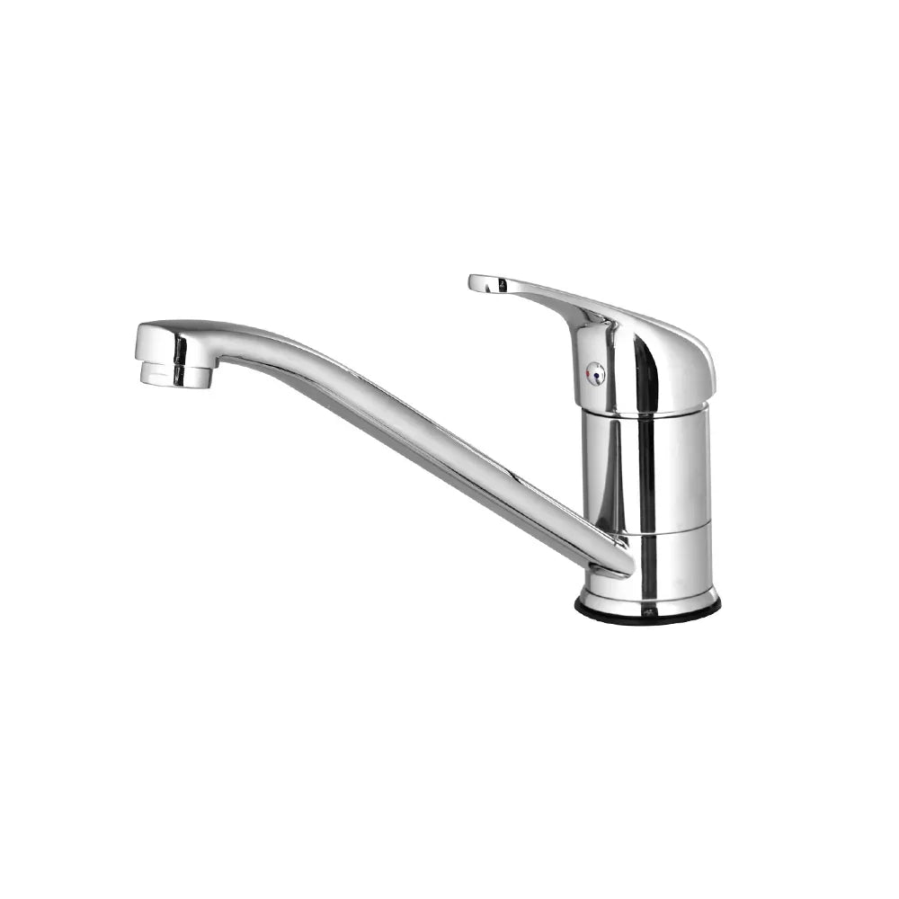 Kitchen Mixer Tap Long Spout 360° Swivel Faucet Chrome WELS 4 Star