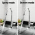 Kitchen Mixer Tap Pull Out Round 2 Mode Sink Basin Faucet Swivel WELS Chrome