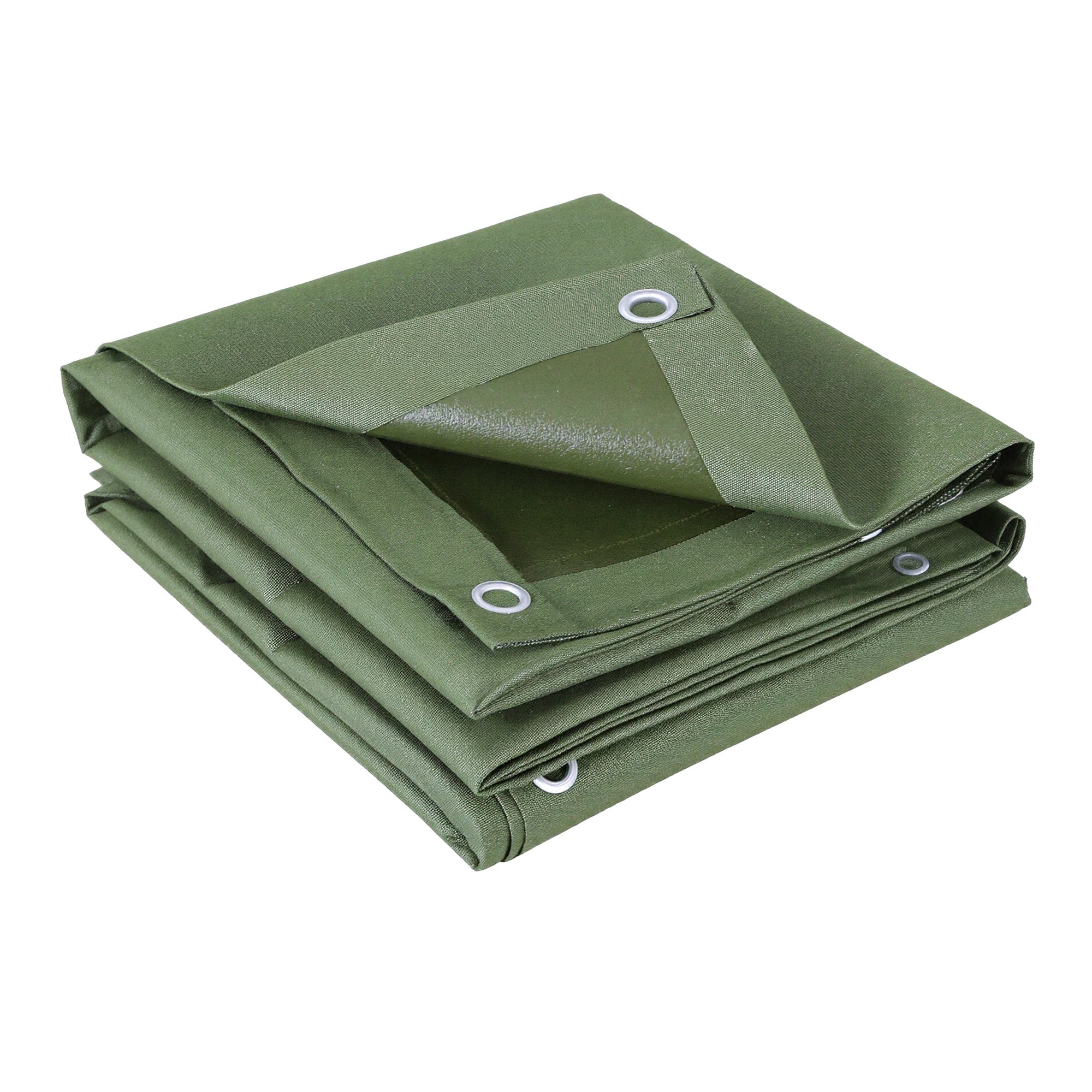 4x6m Tarp Tarpaulin 600GSM Camping Canvas Heavy Duty Water Resistant