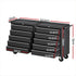 Tool Chest Trolley 10 Drawers Toolbox Storage Black