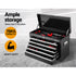 15 Drawer Tool Box Cabinet Chest Trolley Toolbox Garage Storage Box