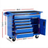 6 Drawer Tool Chest Trolley Cabinet Cart Toolbox Storage Organiser Wheels