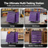 7-Drawer Tool Chest Trolley Cabinet Toolbox Heavy Duty Garage Storage Organiser Purple