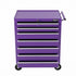 7-Drawer Tool Chest Trolley Cabinet Toolbox Heavy Duty Garage Storage Organiser Purple